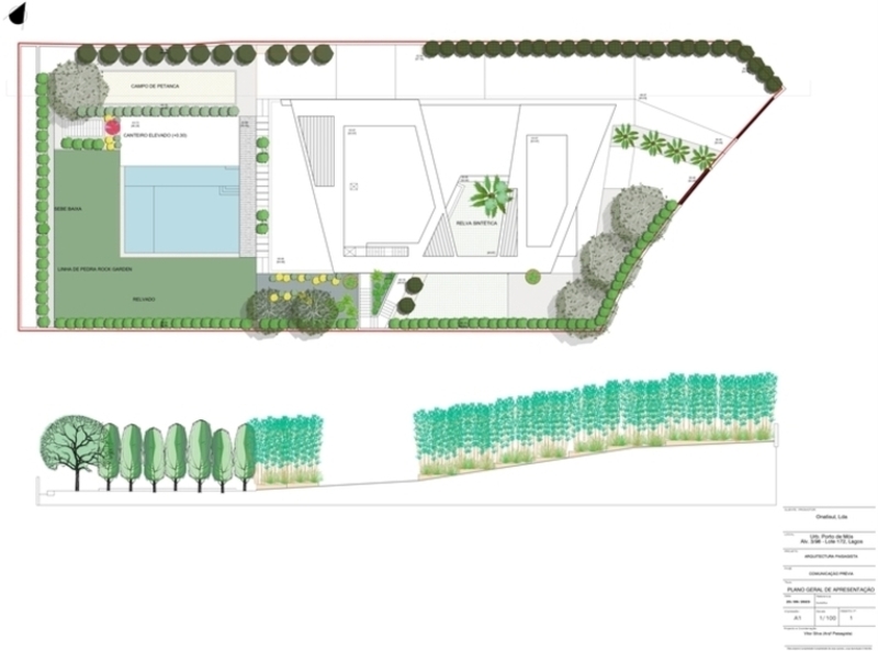 Jardín contemporáneo junto al mar: sostenibilidad y diseño integrado