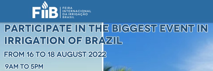 FIIB 2022- Feria Internacional de Riego Brasil