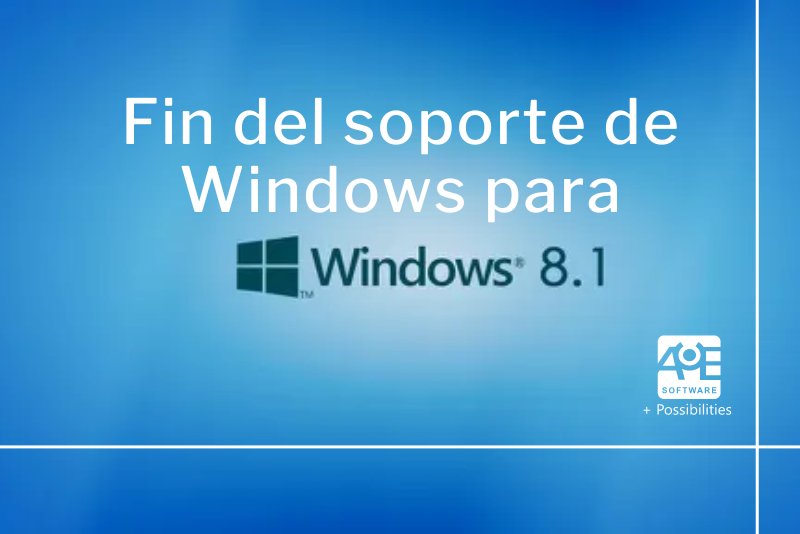 Fin de Microsoft anuncia el fin del soporte para Windows 8.1