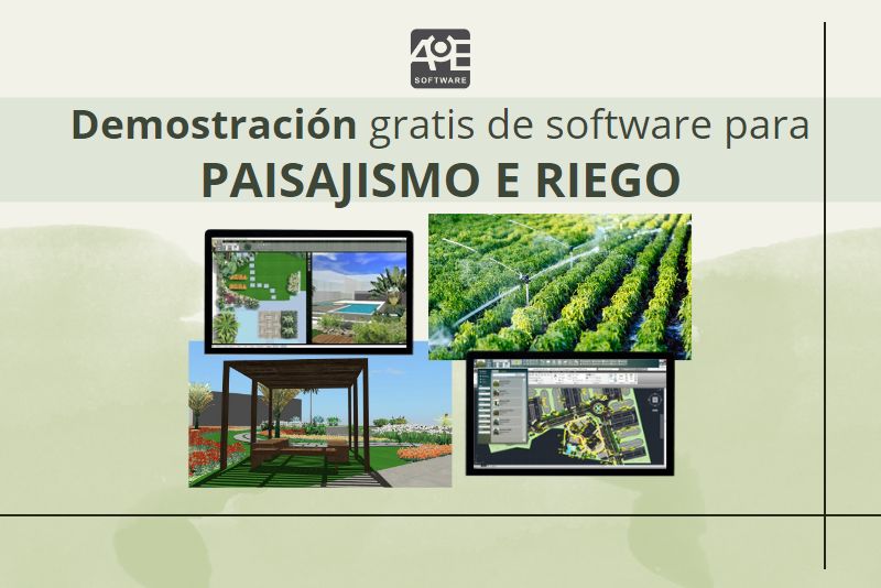 Demostraciones de software libre para Riego y Paisajismo en julio