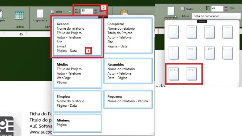 Nuevas opciones de formato y encabezado