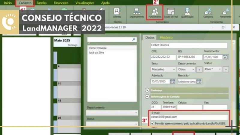 LandManager 2022: Sitio para la gestión de tareas