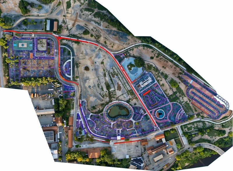 Plano del sistema de riego en la ENG. GERALDO ROCHA sistema de riego