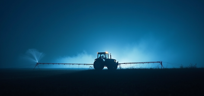 Riego nocturno Riego nocturno