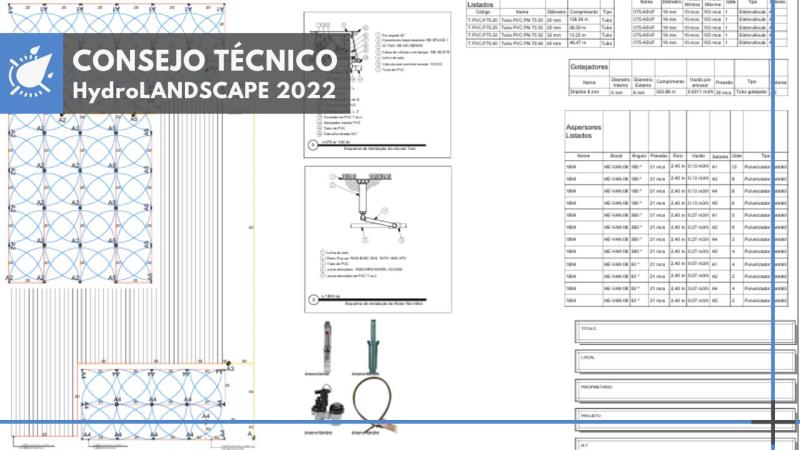 HydroLANDSCAPE 2022: Cómo crear una lámina técnica de riego