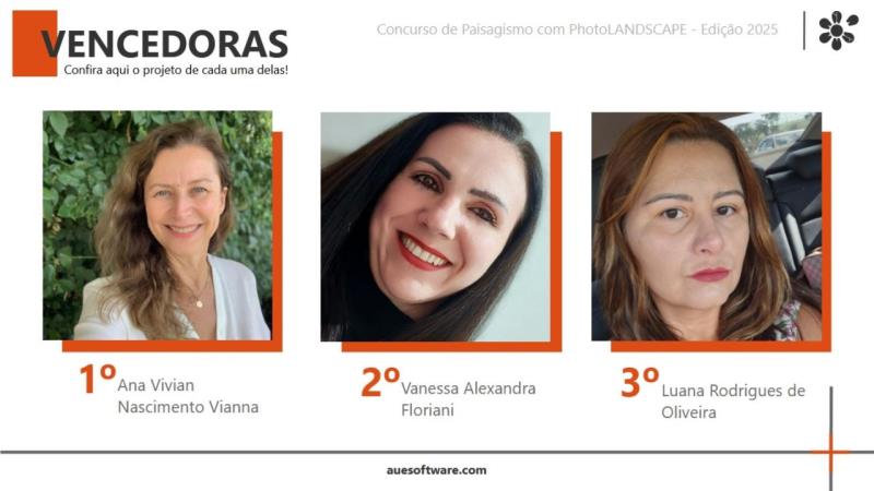 Concurso PhotoLANDSCAPE 2025: AuE Software Premia Criatividade no Paisagismo