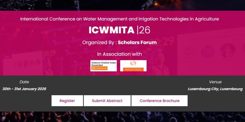 Conferencia debate el futuro de la gestión del agua y las tecnologías de riego en la agricultura