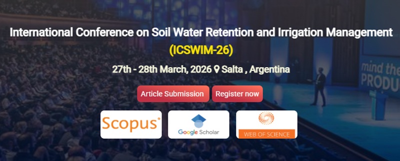 Conferencia internacional debate retención de agua en el suelo e irrigación en Argentina