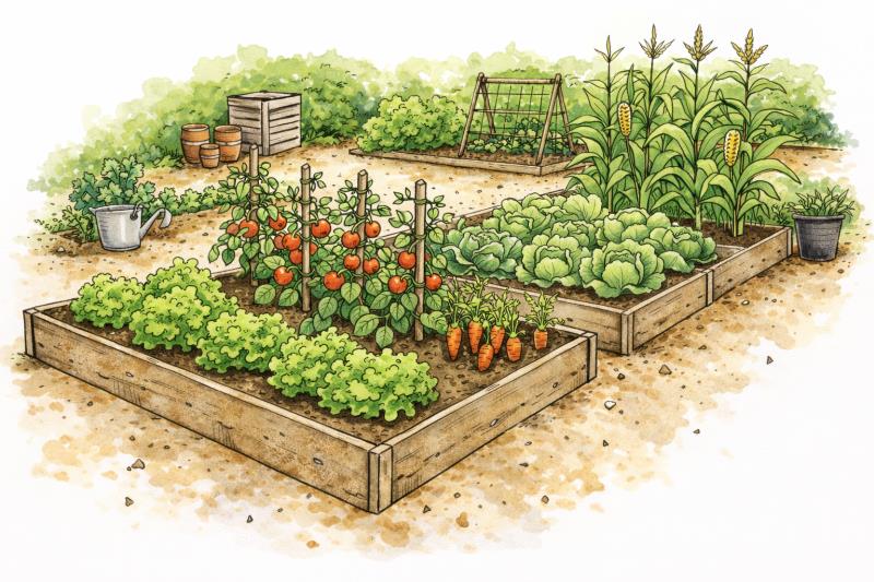 Cómo elaborar un proyecto de irrigación para huertas