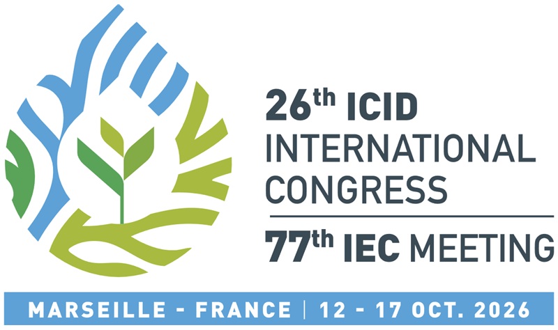 El 26.º Congreso del ICID aborda el tema del riego y el cambio climático