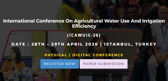 Conferencia internacional sobre irrigación y uso eficiente del agua en la agricultura