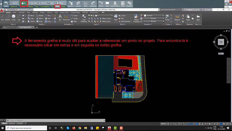 Configurando la rejilla