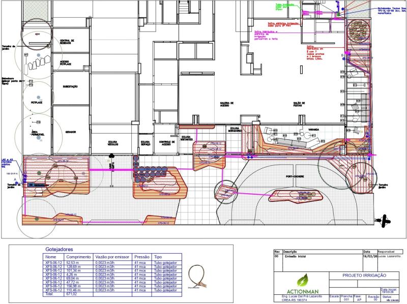 Proyecto del irrigador Lucas Lazzarotto. Imagen cedida por el proyectista