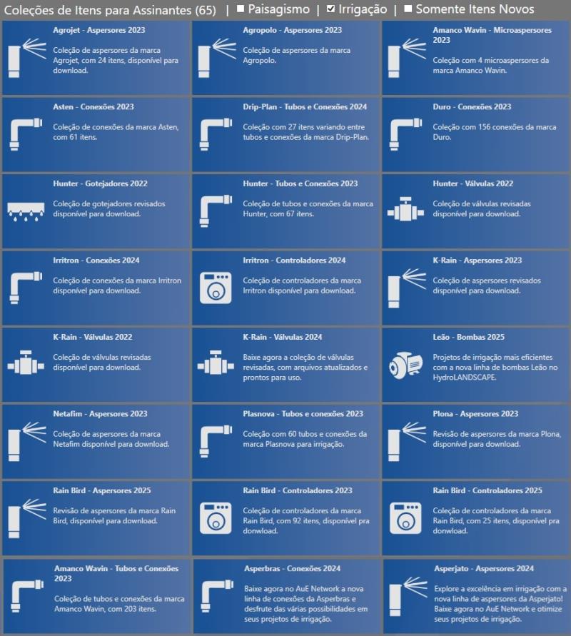 HydroLANDSCAPE y AuE Network: catálogos de riego personalizados