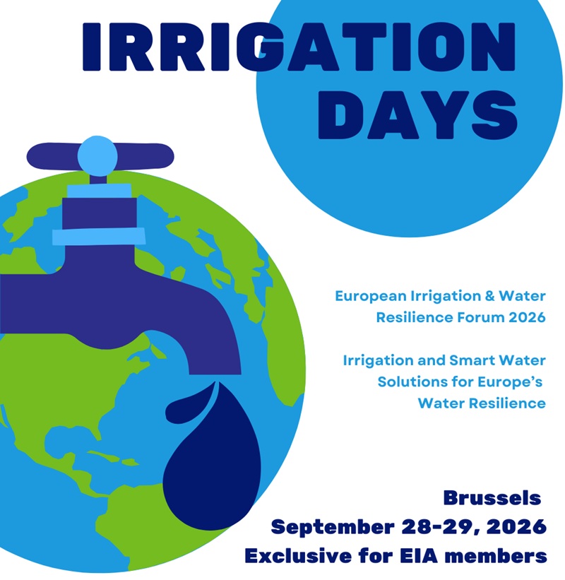 Irrigation Days 2026 aborda el futuro del riego y la resiliencia hídrica en Europa