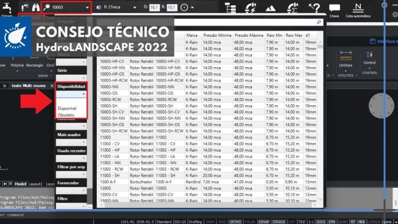 HydroLANDSCAPE 2022: Cómo identificar los artículos disponibles y los obsoletos
